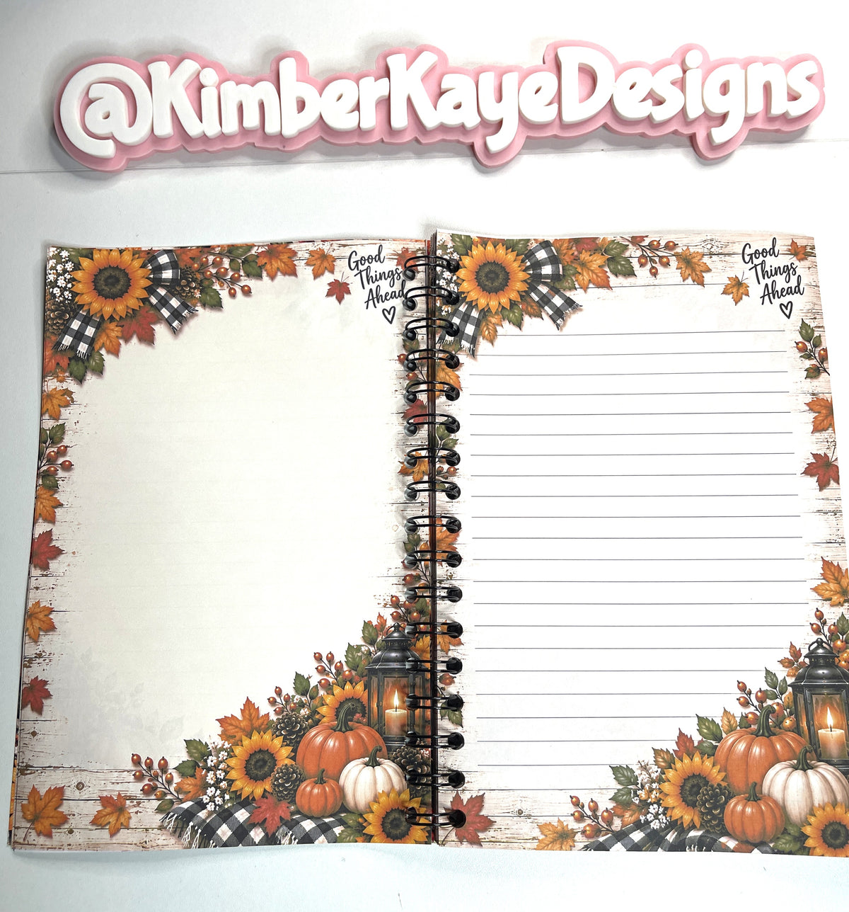 All About Fall Highland Cow Journal | 6" × 9" | Lined & Unlined Pages