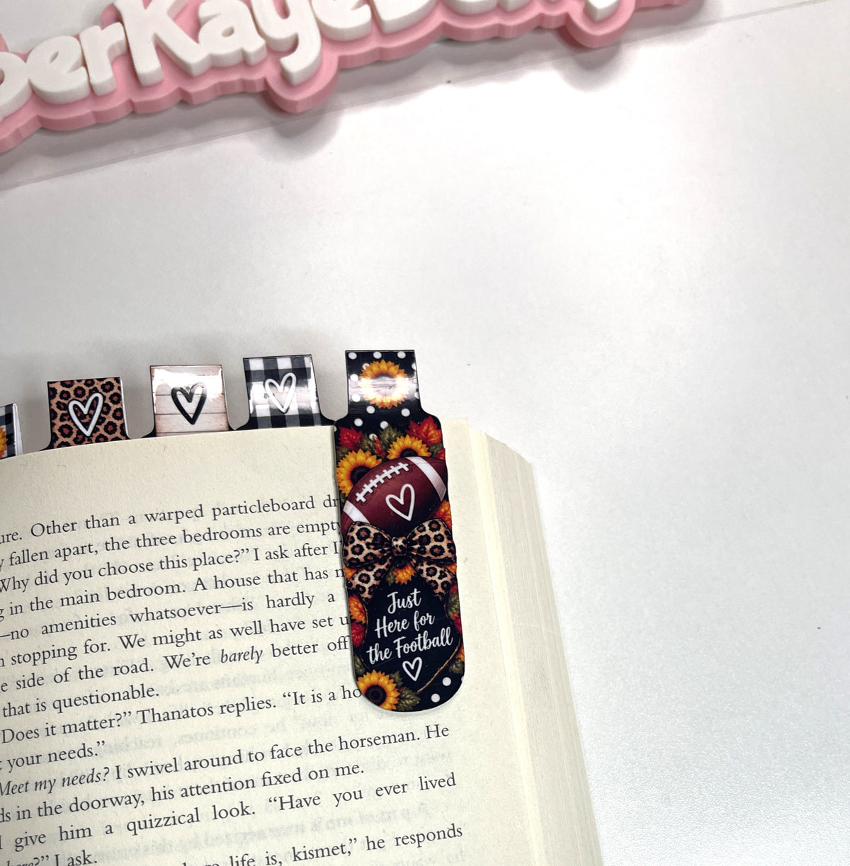 All About Fall Magnetic Bookmarks | 1" × 3" Laminated Page Markers