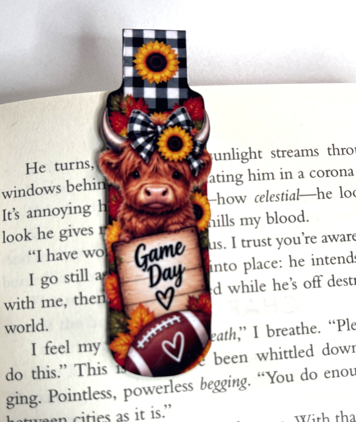 All About Fall Magnetic Bookmarks | 1" × 3" Laminated Page Markers