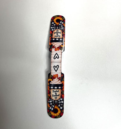 All About Fall Magnetic Bookmarks | 1" × 3" Laminated Page Markers