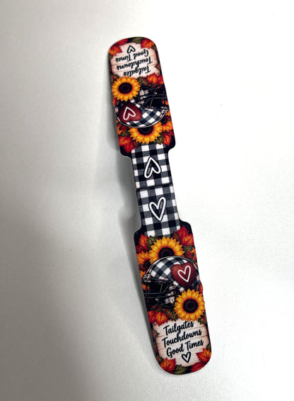 All About Fall Magnetic Bookmarks | 1" × 3" Laminated Page Markers