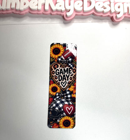 All About Fall Bookmarks | 2" × 6" Fall & Game Day Designs