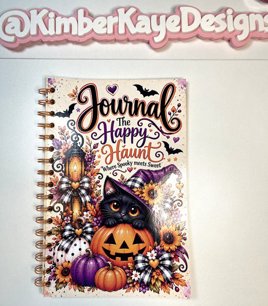 The Happy Haunt Collection | 6" × 9" Spiral Journal