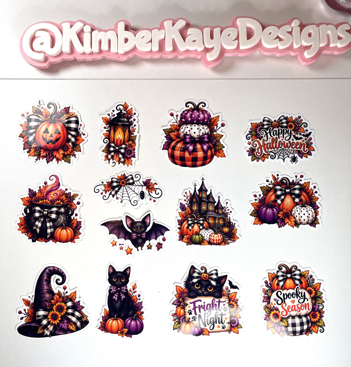 The Happy Haunt Collection | Halloween Die-Cut Stickers