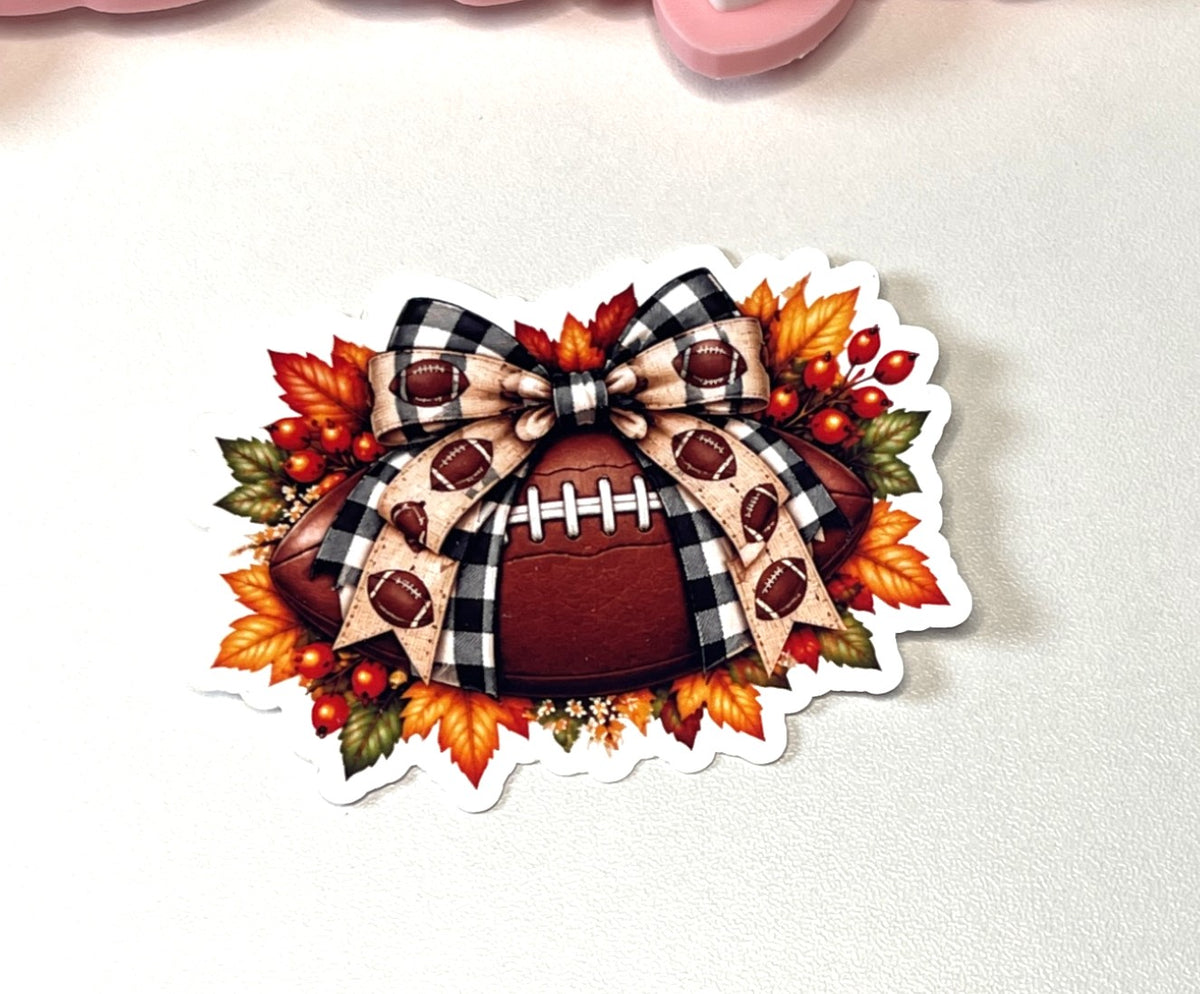 Fall & Football Vinyl Stickers | Highland Cows | All About Fall