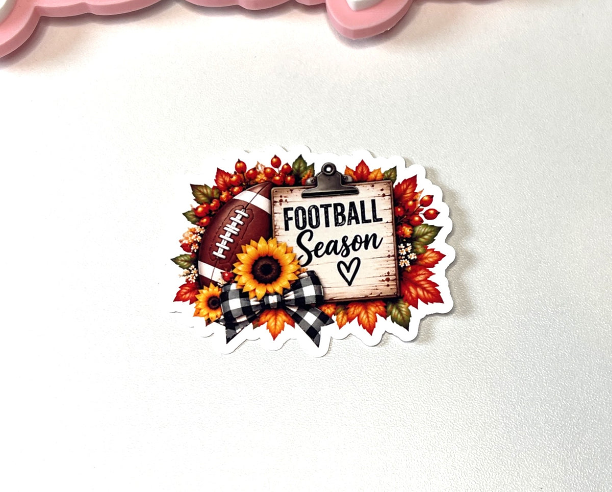 Fall & Football Vinyl Stickers | Highland Cows | All About Fall
