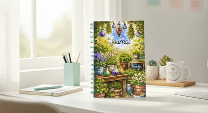 Personalized Magical Apothecary Journal | Whimsical Illustrated Notebook