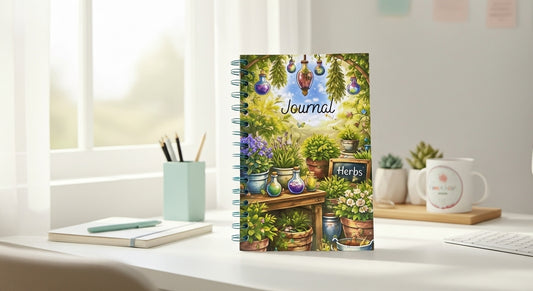 Personalized Magical Apothecary Journal | Whimsical Illustrated Notebook