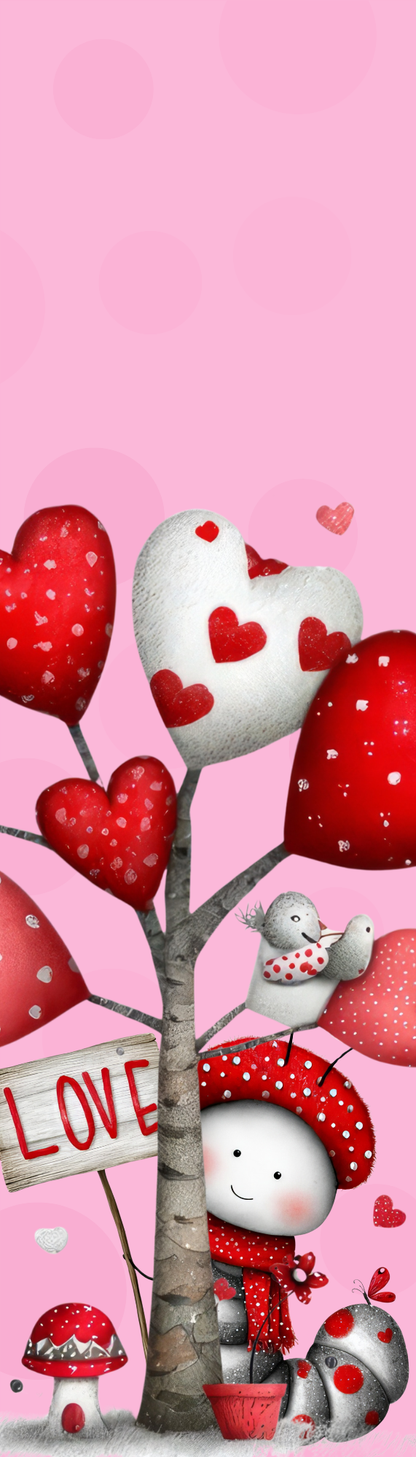 Sweet Thoughts: Ladybug Hearts | Bookmarks