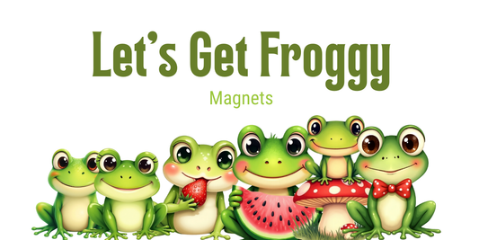 Let’s Get Froggy Magnets