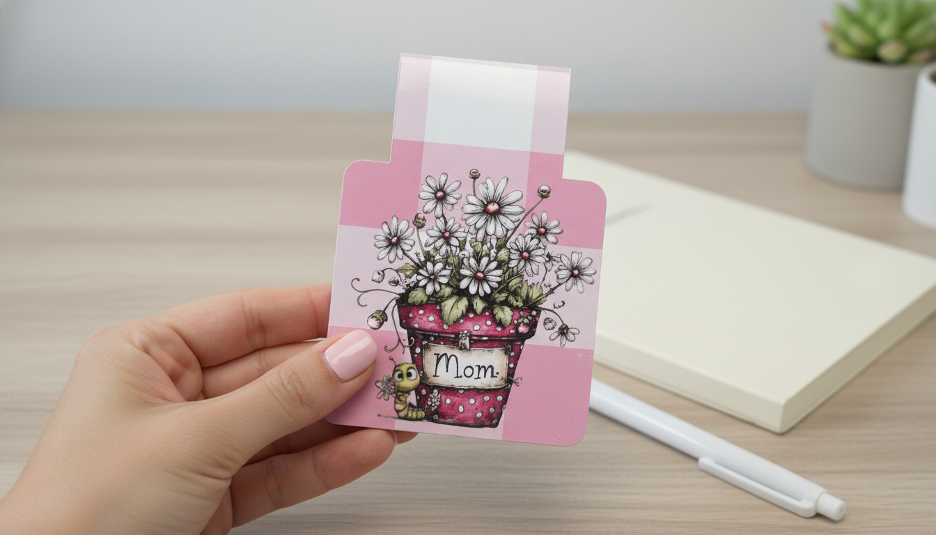 Petals & Plans Magnetic Bookmark| Individual or Set of 4 | Floral Magnetic Bookmarks | Mother’s Day Gift | Cute Reading Accessories