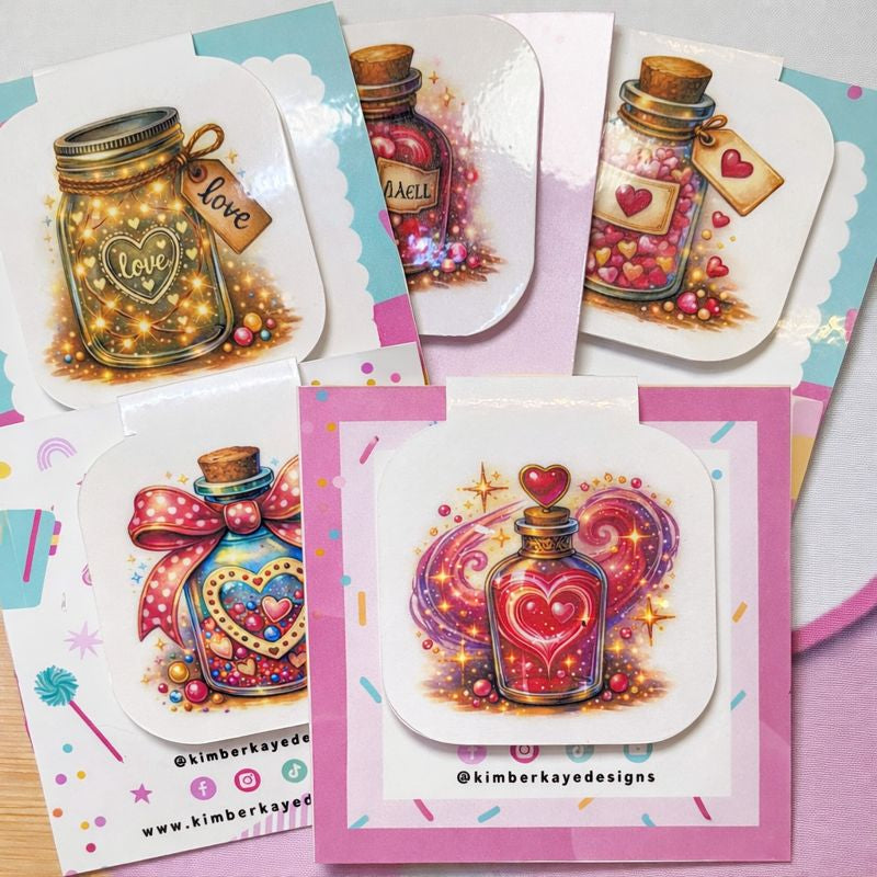 Magical Apothecary Magnetic Bookmarks | Whimsical Page Markers