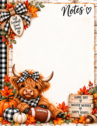 All About Fall Notepad – 4.25 × 5.5