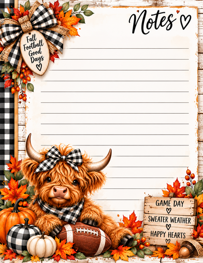 All About Fall Notepad – 4.25 × 5.5