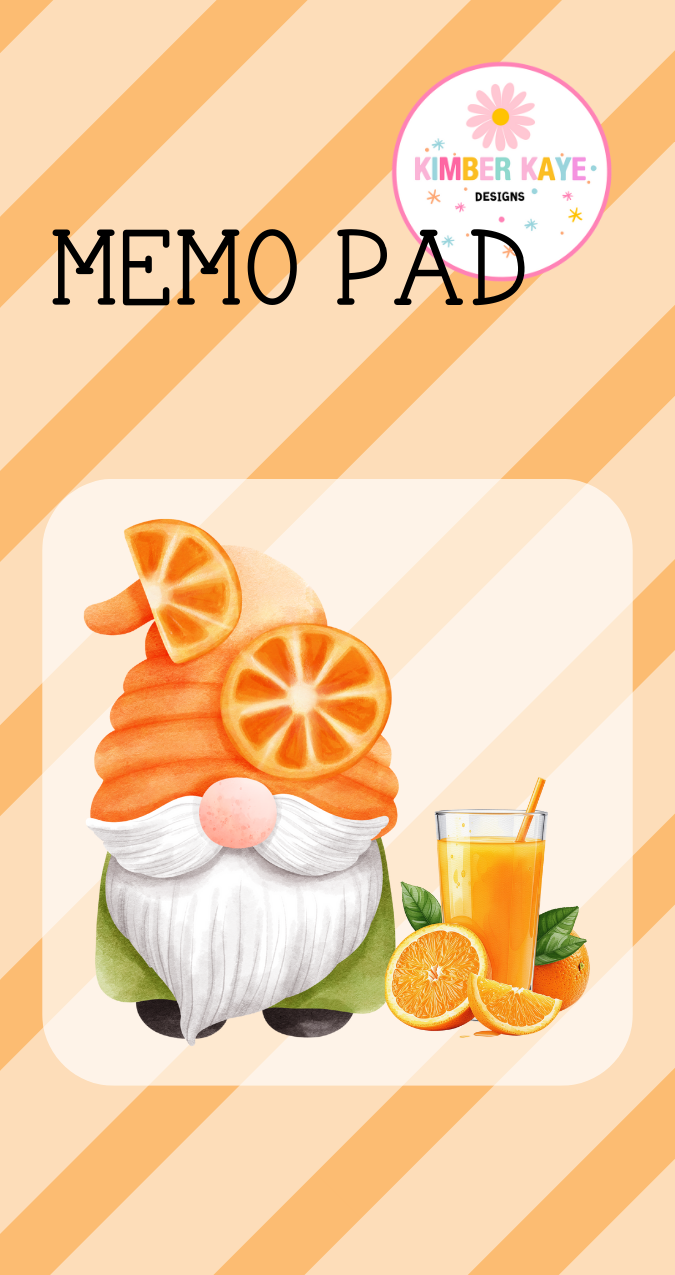 Sweet Pickins Crew Collection | Memo Pad