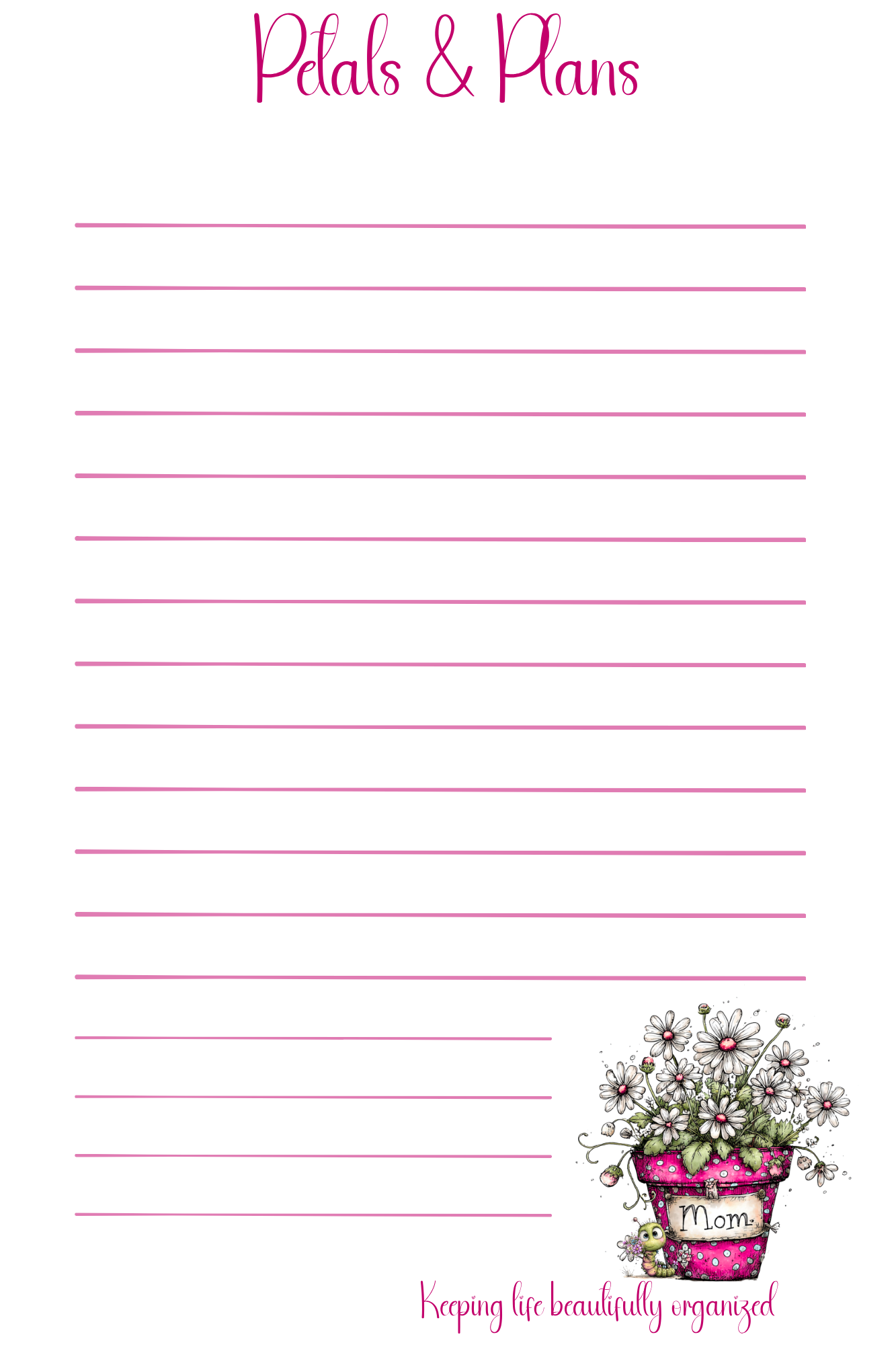 Spiral Journal 6x9 Floral Notebook | Cute Cottagecore Journal for Mom | Lined Writing Journal Gift