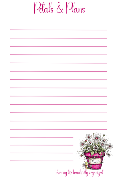 Spiral Journal 6x9 Floral Notebook | Cute Cottagecore Journal for Mom | Lined Writing Journal Gift