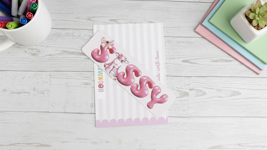 Sassy Cow Bookmark | Cute Valentine Bookmark for Readers