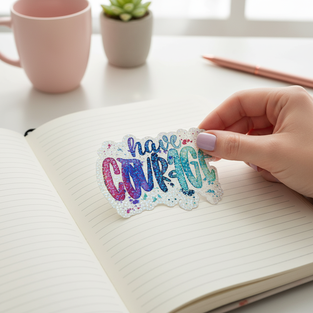 Have Courage Vinyl Sticker