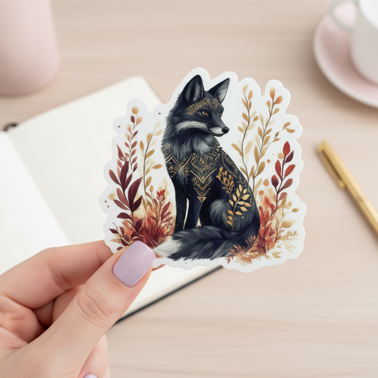 Golden Fox Spirit | Myths of the Golden Spirits Stationery | Sticker
