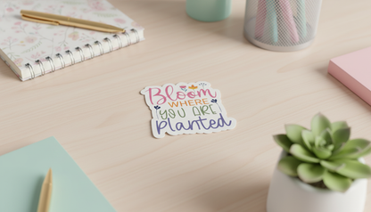 Spring Sticker Bundle | Floral Stickers | Cute Spring Stickers | Inspirational Stickers | Vinyl Sticker Pack | Laptop Stickers | Planner Stickers