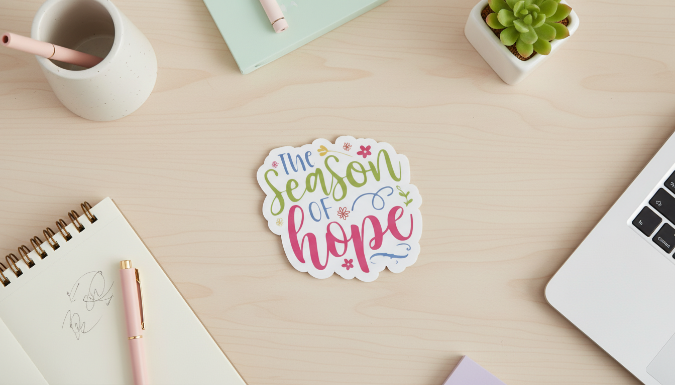 Spring Sticker Bundle | Floral Stickers | Cute Spring Stickers | Inspirational Stickers | Vinyl Sticker Pack | Laptop Stickers | Planner Stickers