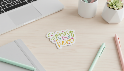 Spring Sticker Bundle | Floral Stickers | Cute Spring Stickers | Inspirational Stickers | Vinyl Sticker Pack | Laptop Stickers | Planner Stickers