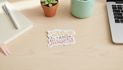 Spring Sticker Bundle | Floral Stickers | Cute Spring Stickers | Inspirational Stickers | Vinyl Sticker Pack | Laptop Stickers | Planner Stickers