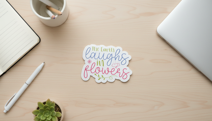 Spring Sticker Bundle | Floral Stickers | Cute Spring Stickers | Inspirational Stickers | Vinyl Sticker Pack | Laptop Stickers | Planner Stickers