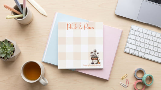 Petals & Plans Sticky Notes | 3x3 Floral Sticky Notes | Cute Memo Notes | Mother’s Day Gift Idea