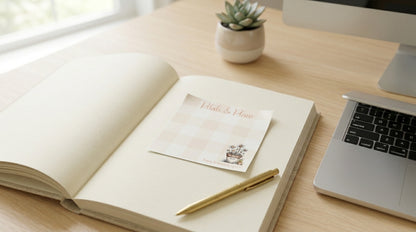 Petals & Plans Sticky Notes | 3x3 Floral Sticky Notes | Cute Memo Notes | Mother’s Day Gift Idea