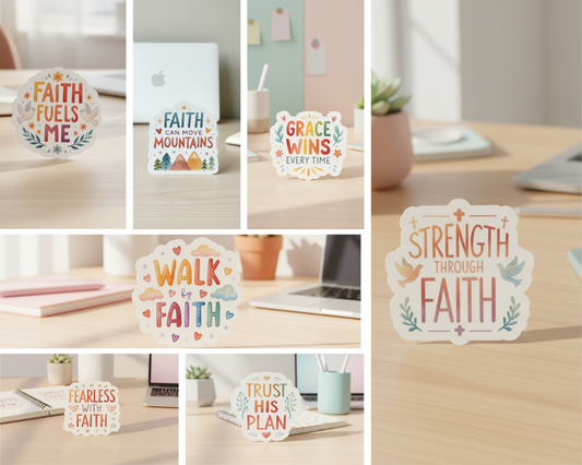 Walk by Faith – Encouragement Stickers