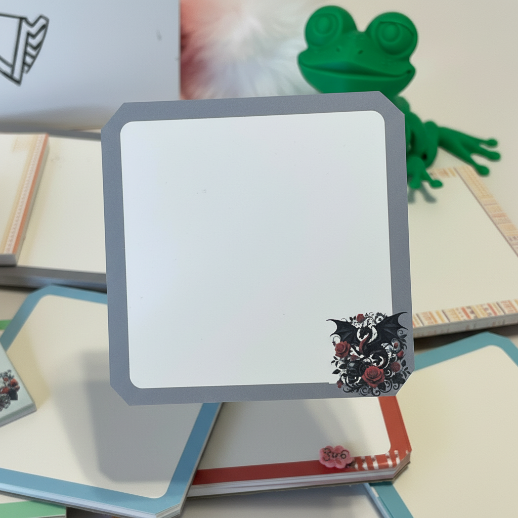 Rosebound Dragon Sticky Notes