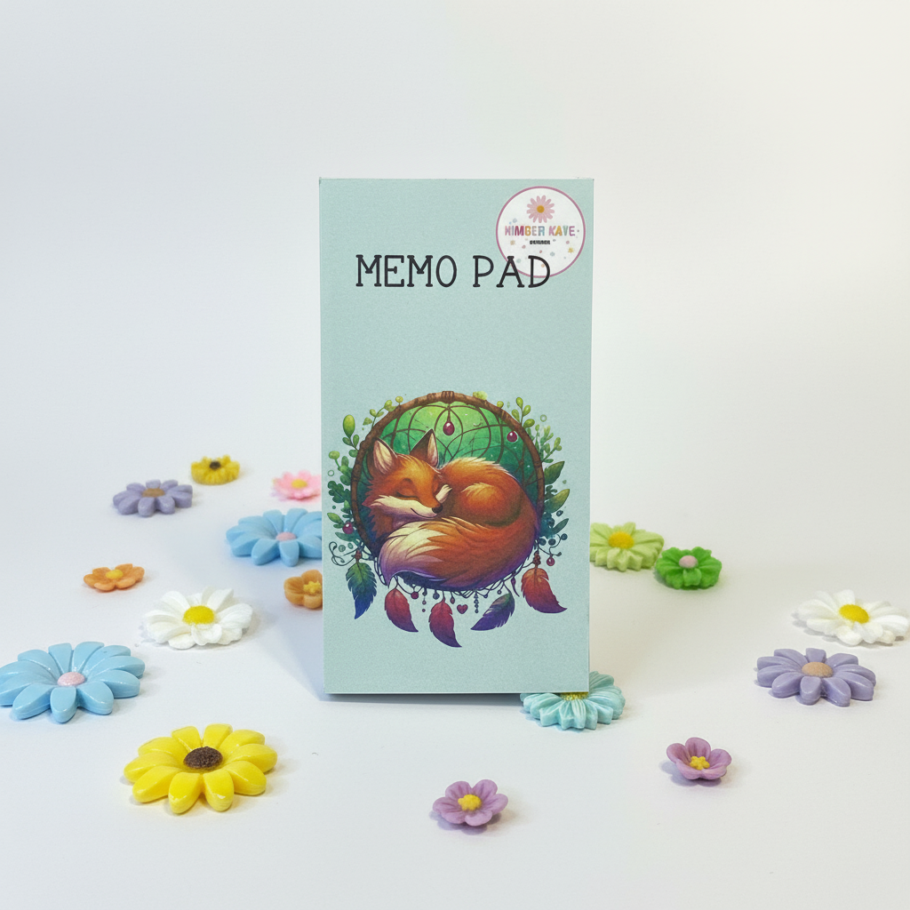 Dream Weaver Fox Memo Pad