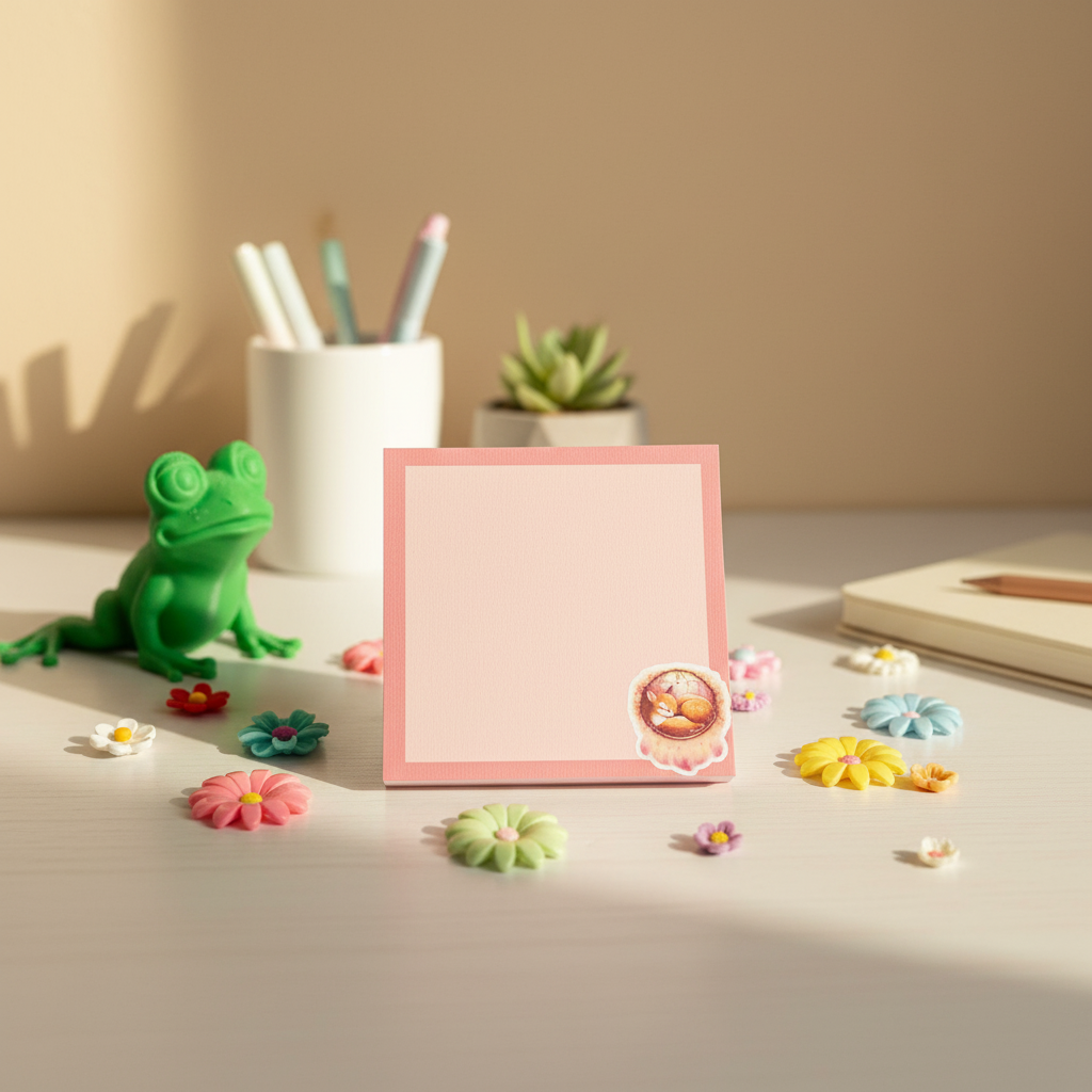 Dream Weaver Fawn Sticky Notes