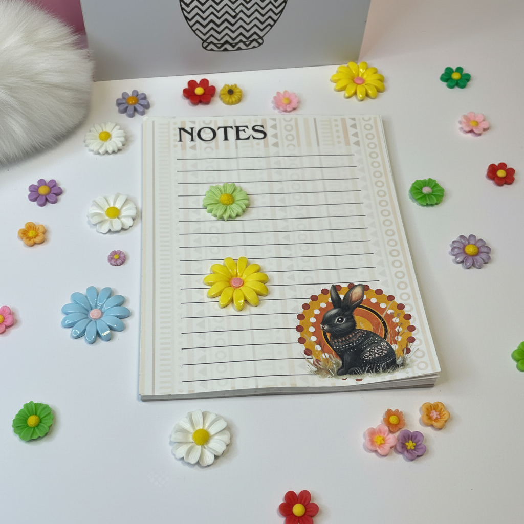 Golden Rabbit Spirit | Myths of the Golden Spirits Stationery | Notepad