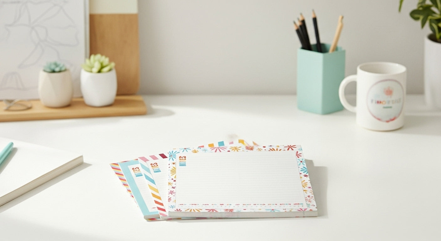 Calendar Notepads | Colorful Monthly Planning Pads for Home & Craft Spaces