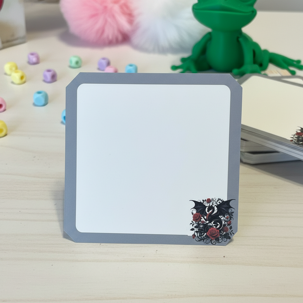 Rosebound Dragon Sticky Notes