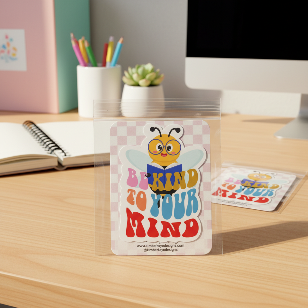 Bumble Dee Bee Sticker Set | Cute Bee Stickers