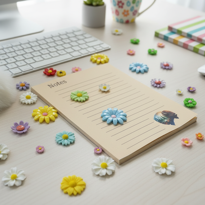 Wandering Pines Buffalo Notepad | Woodland Wildlife Stationery