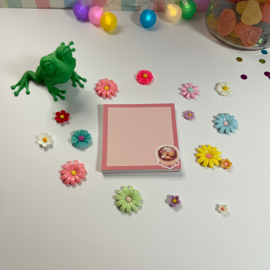 Dream Weaver Fawn Sticky Notes