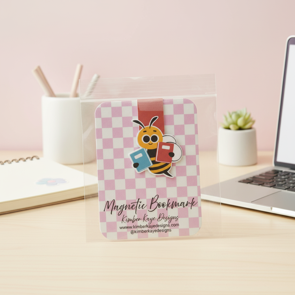 Bumble Dee Bee Magnetic Bookmark Set