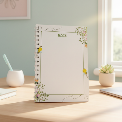 Bee Kind Spiral Journal | Bumble Dee Bee Collection