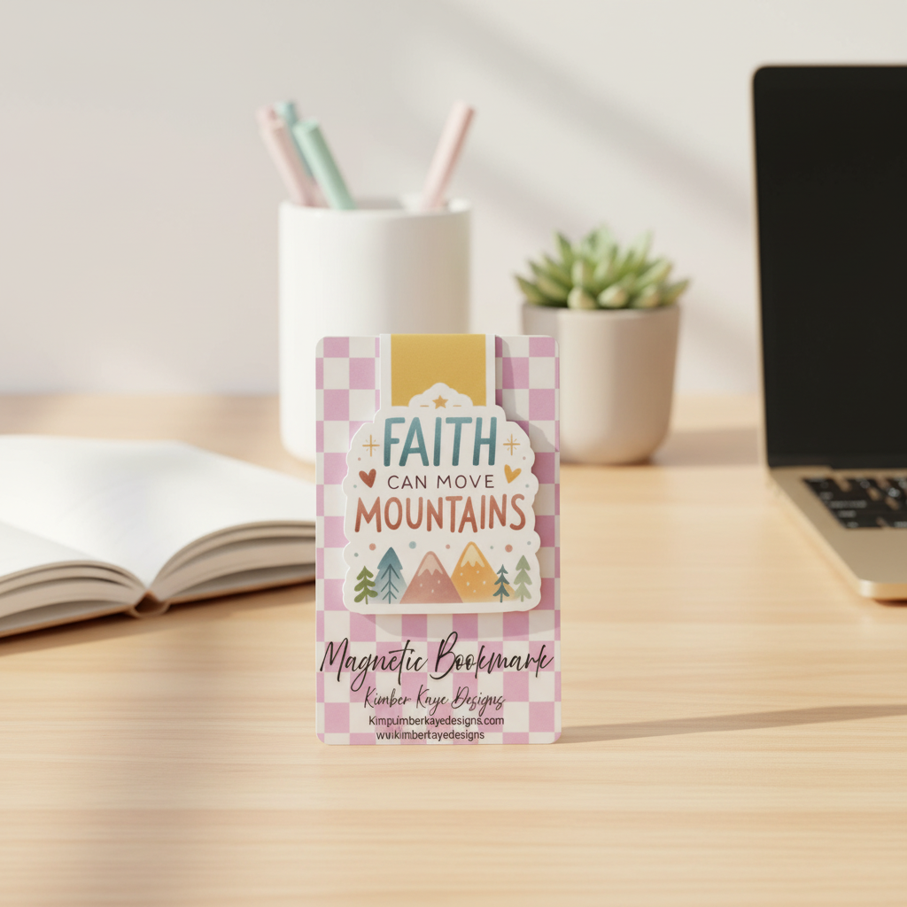 Walk By Faith - Magnetic Bookmark Set