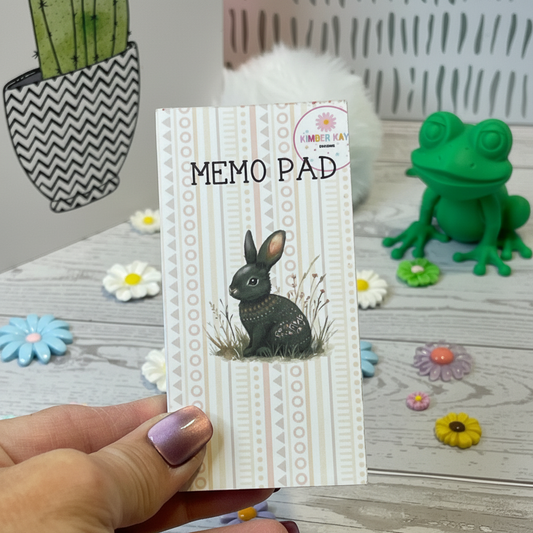 Golden Rabbit Spirit | Myths of the Golden Spirits Stationery | Memo Pad