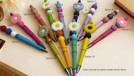 ✨ Beaded Pen – Choose Your Style ✨