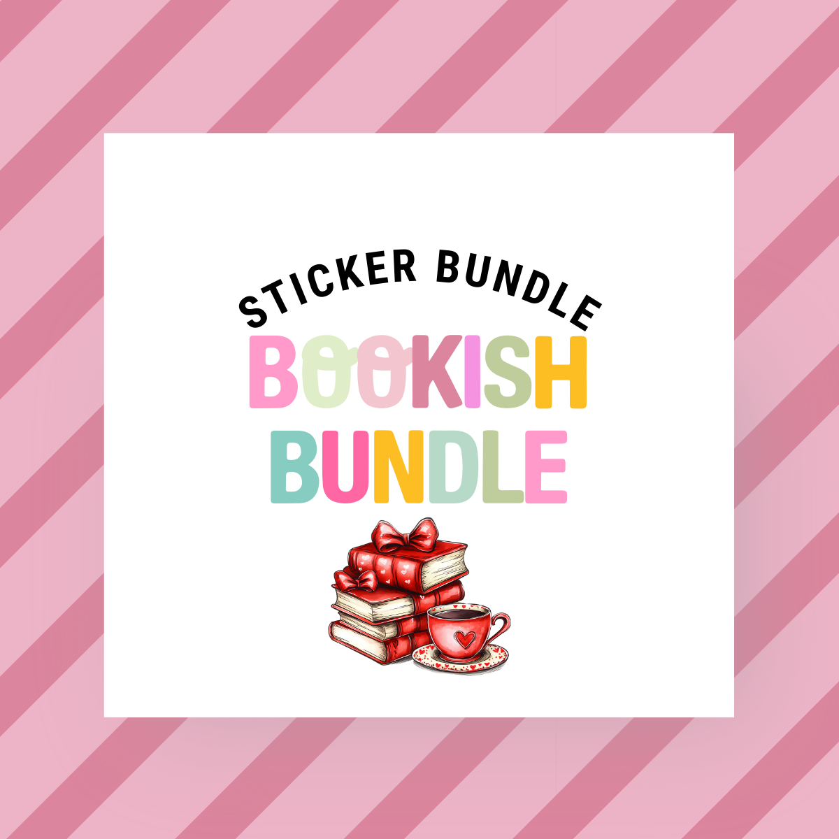 💕 Valentines Sticker Bundle – Bookish