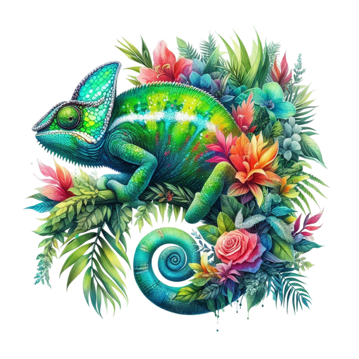 Sticker – Radiant Chameleon