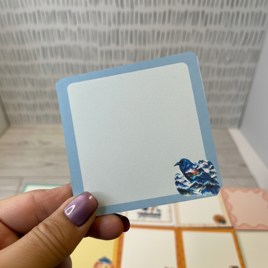 Soaring Pines Crow Sticky Notes