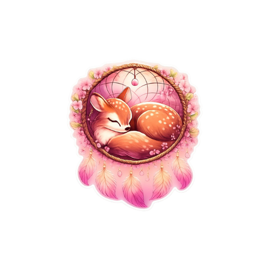 Dream Weaver Fawn Vinyl Sticker